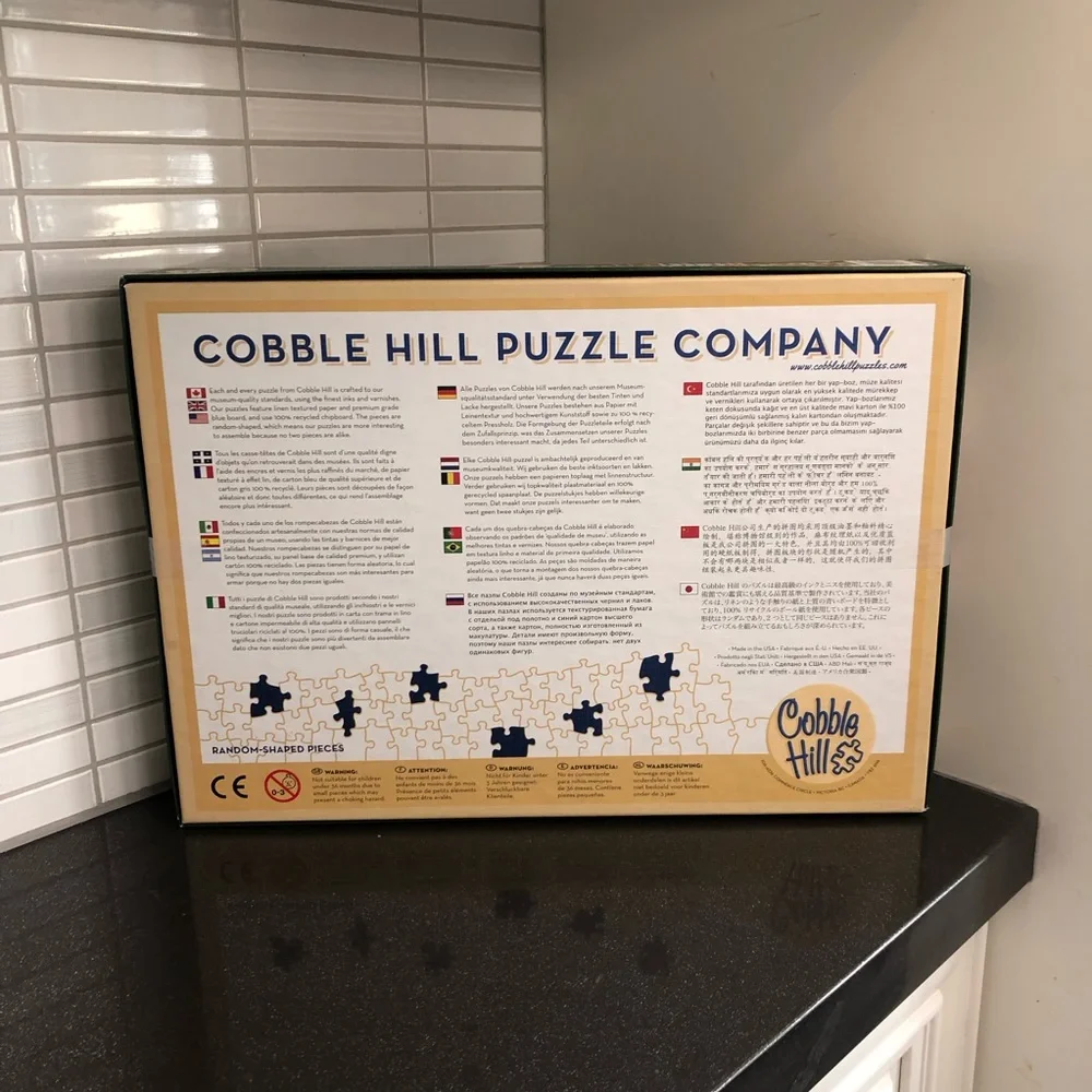 Cobble Hill Thru Swirly Railings 1000 piece puzzle - Picture 13 of 13